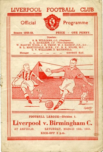 Liverpool FC v Birmingham City FC